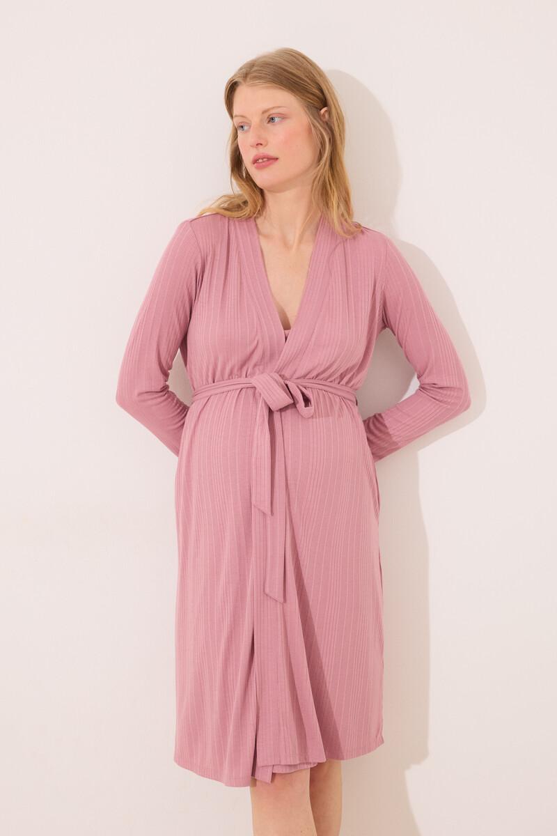 women'secret Bata midi "maternity" pointelle rosa Outlet online