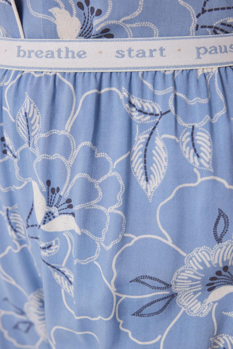 women'secret Pijama camisero viscosa flores Rebajas top