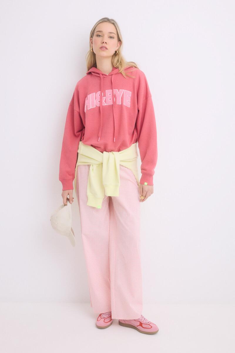 women'secret Sudadera capucha felpa algodón rosa Devoluciones gratuitas
