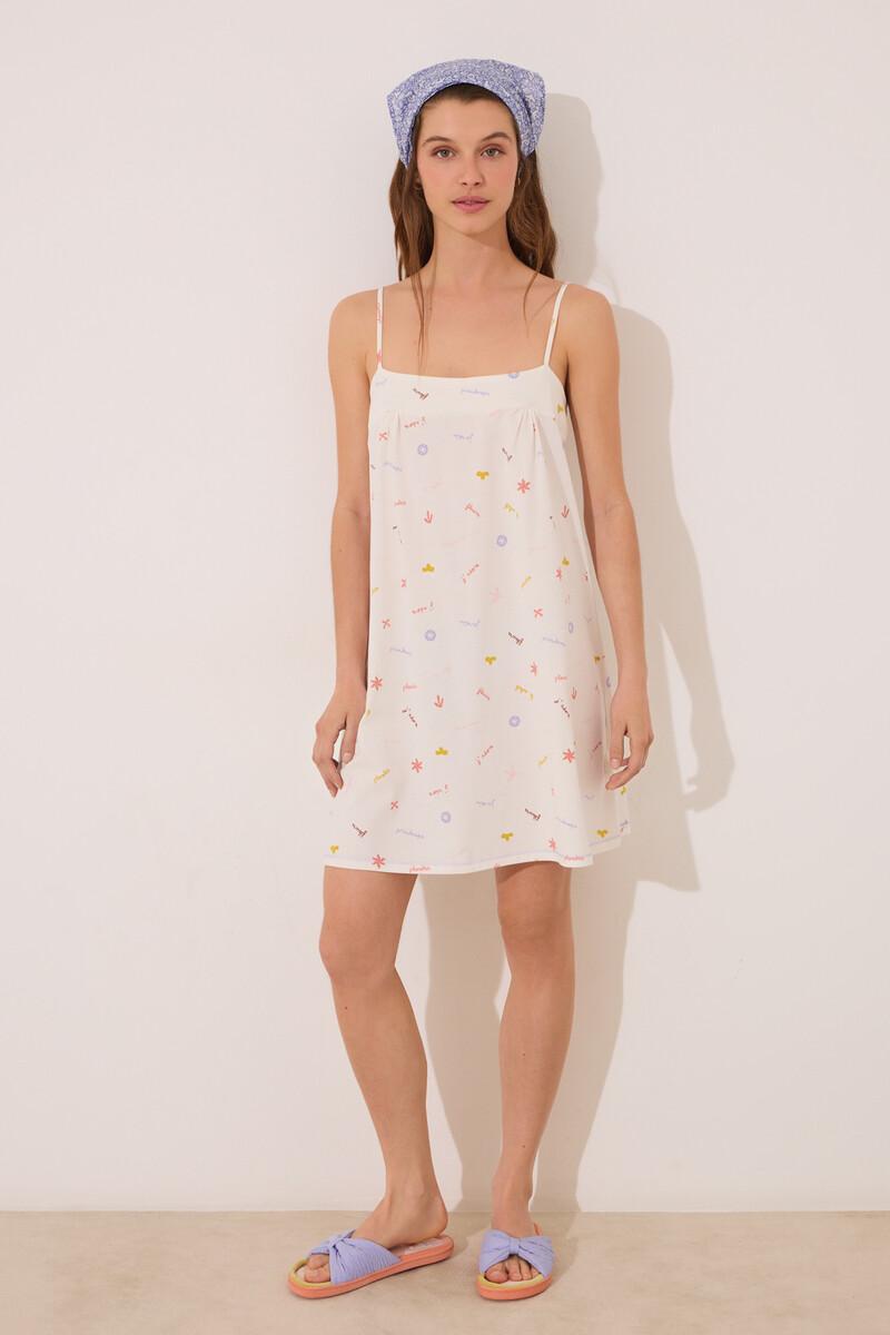 women'secret Camisón midi 100% algodón estampado “J´ADORE” Rebajas baratas