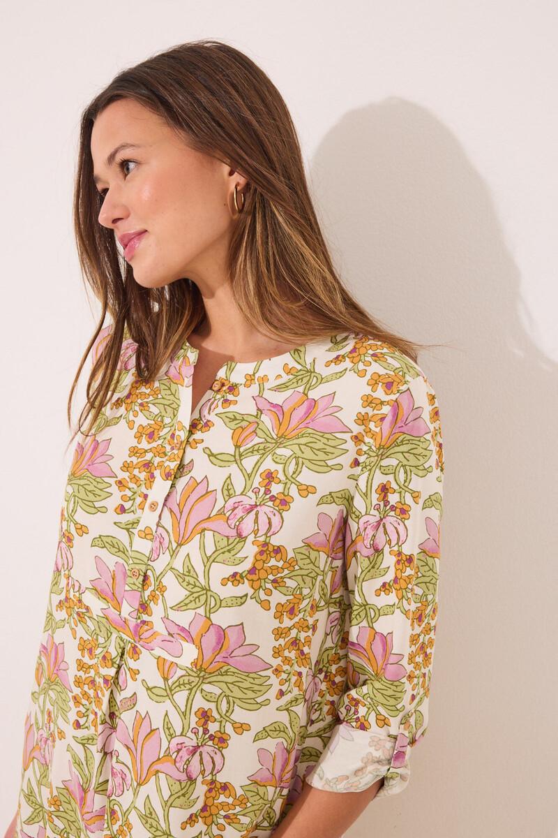 women'secret Camisola viscosa estampado flores Promoción por tiempo limitado