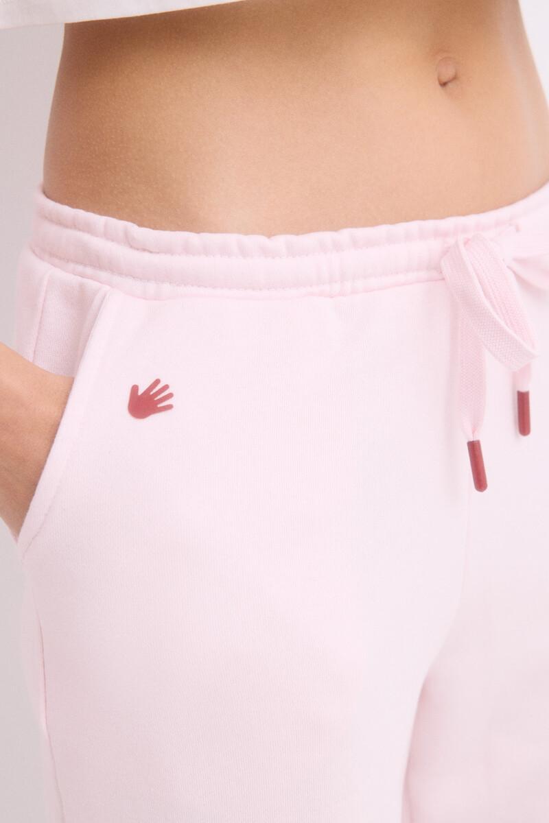 women'secret Pantalón largo jogger felpa rosa Devoluciones gratuitas