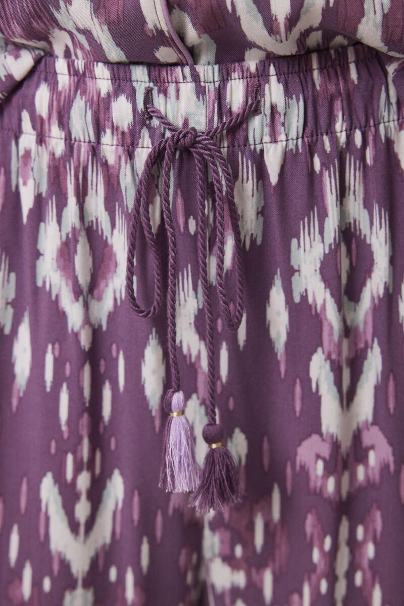 women'secret Pijama camisero Capri viscosa ikat En línea