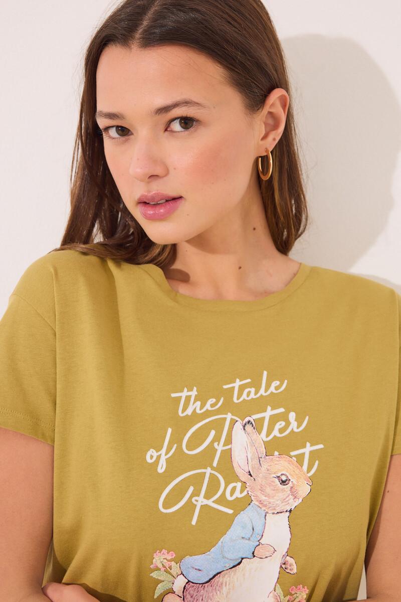women'secret Pijama Capri 100% algodón print "Peter Rabbit" Rebajas