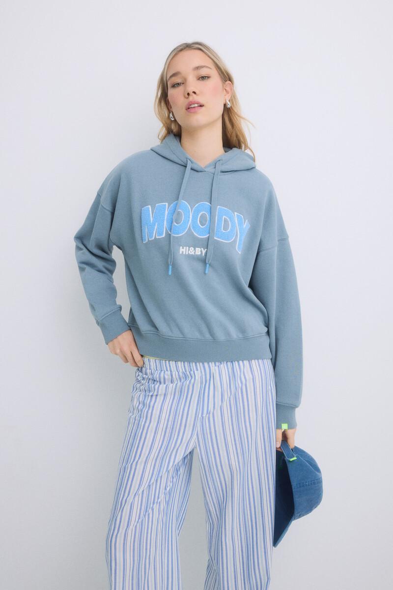 women'secret Sudadera capucha felpa algodón gris Rebajas de fábrica