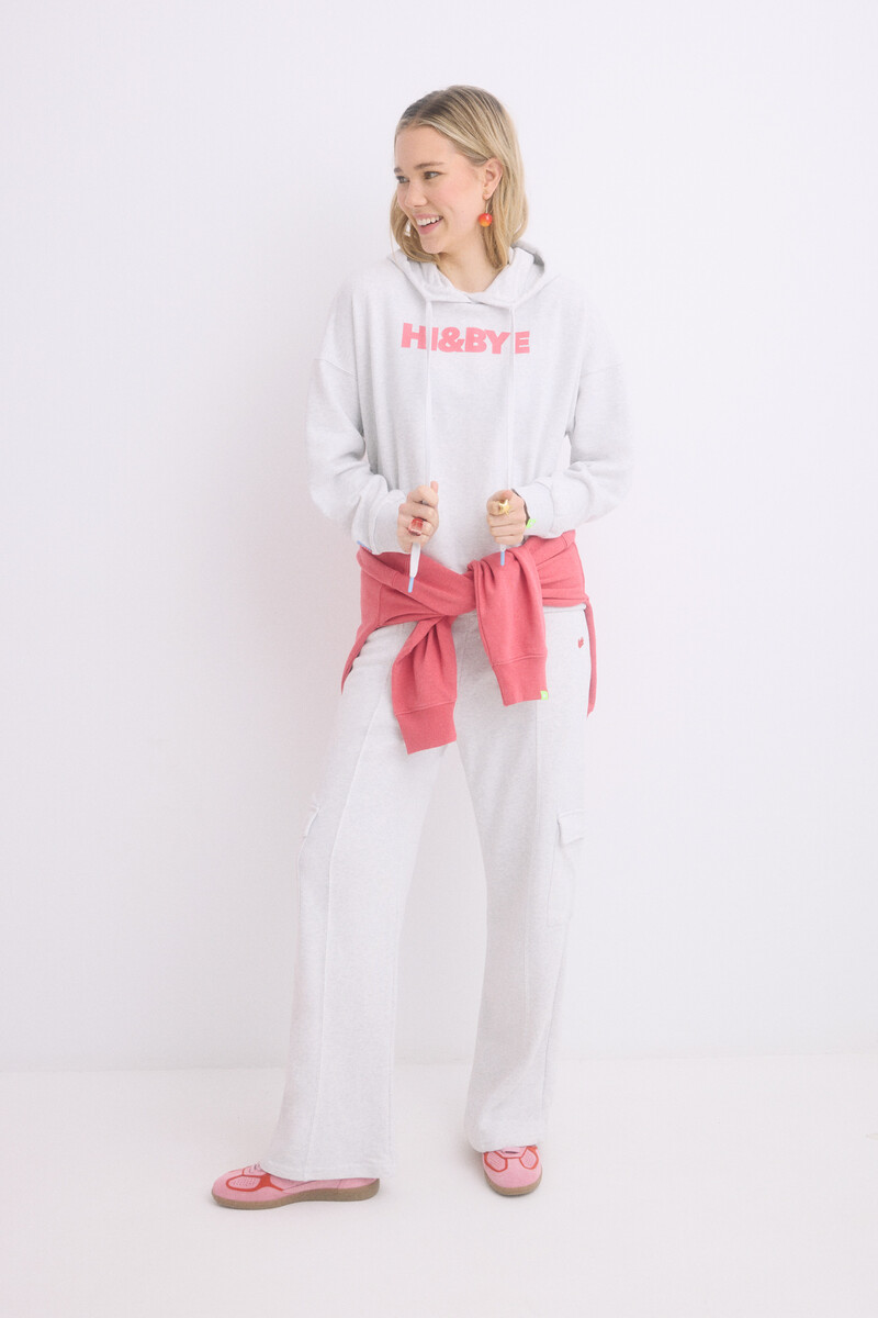 women'secret Sudadera capucha felpa algodón gris Los más vendidos