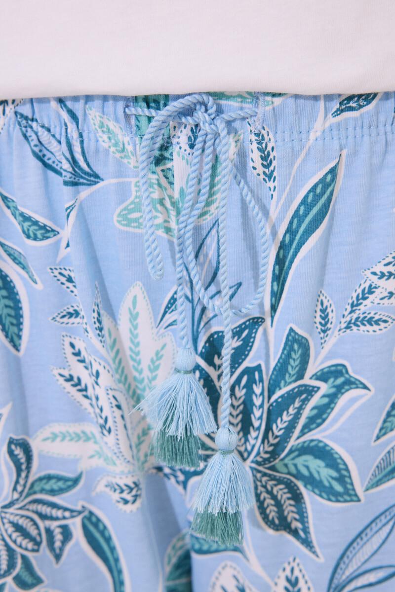 women'secret Pijama Capri 100% algodón estampado flores Rebajas online