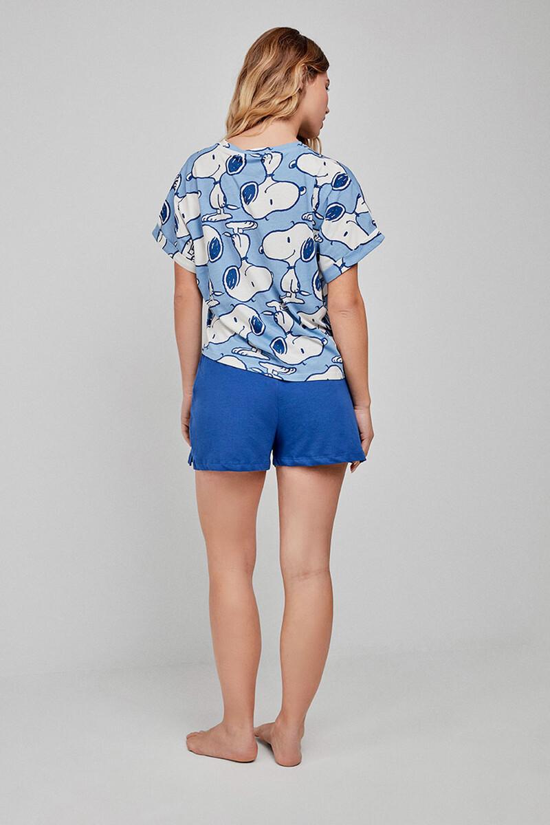 women'secret Pijama corto estampado Snoopy Oferta especial