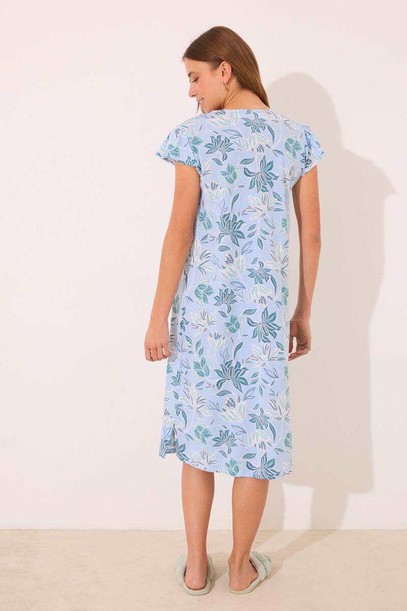 women'secret Camisón midi 100% algodón estampado flores Última moda