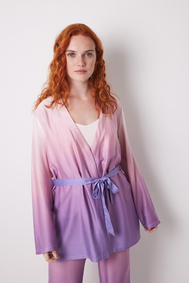women'secret Set pijama largo satén degradado Rebajas