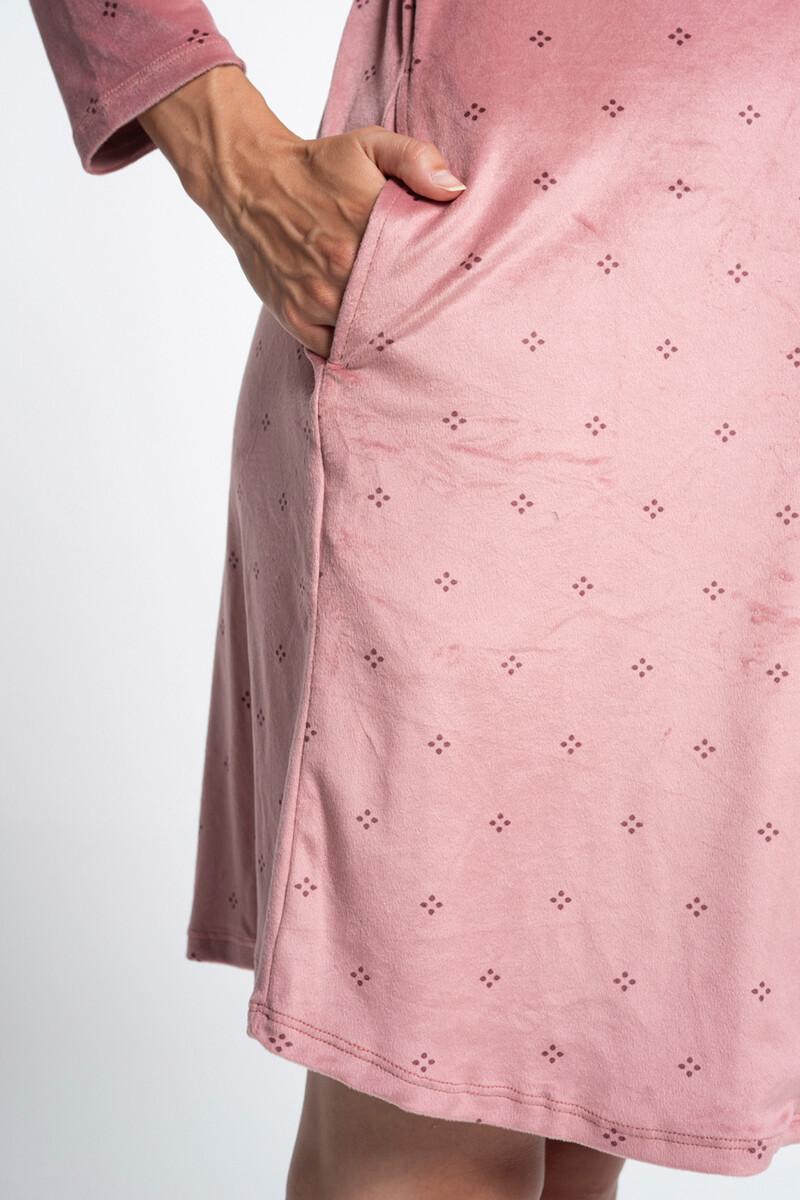 women'secret Bata terciopelo estampada Rebajas baratas