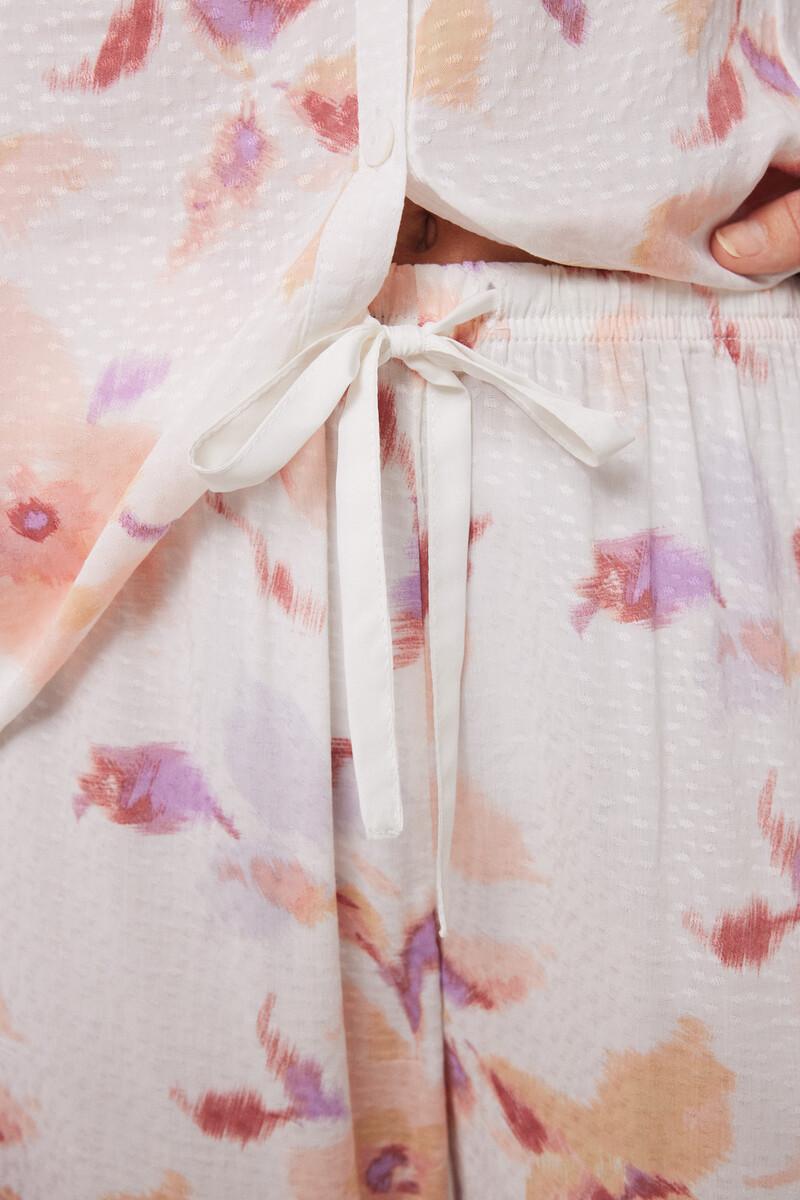 women'secret Pijama camisero largo viscosa flores Los más vendidos
