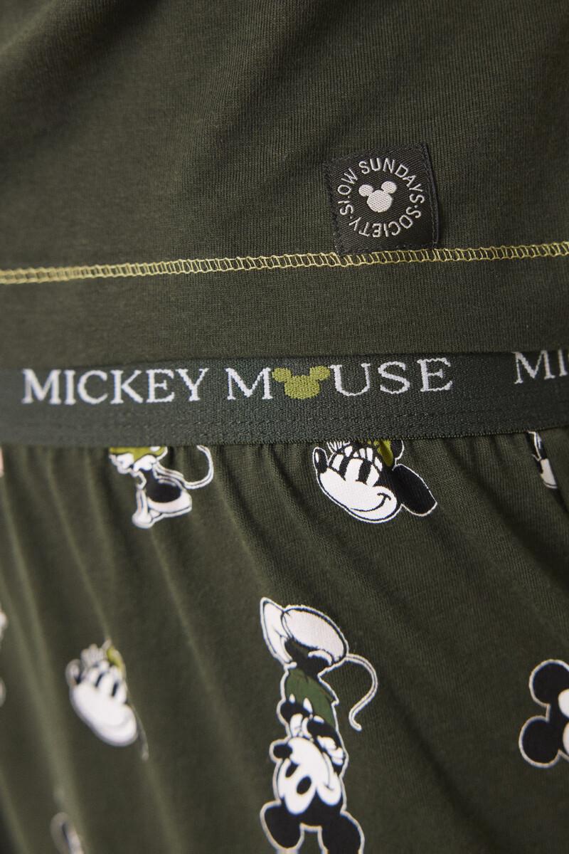 women'secret Pijama largo algodón Mickey & Minnie Liquidación