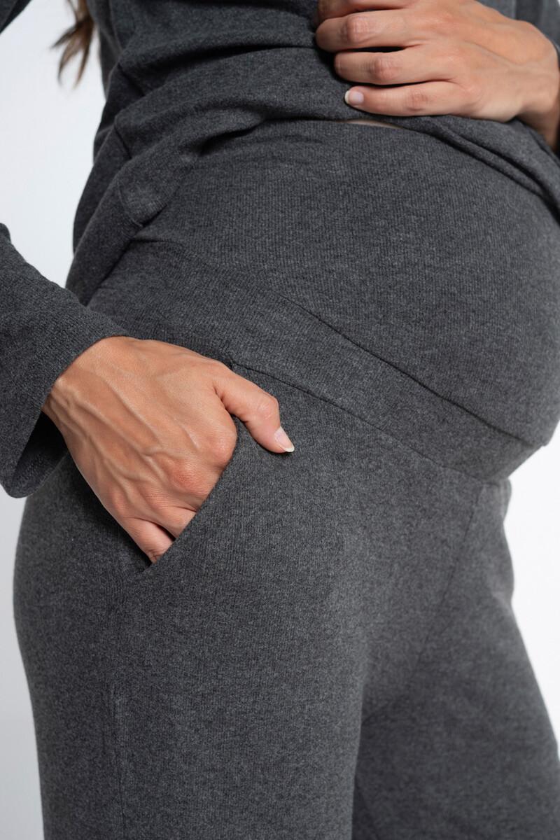 women'secret Pijama largo premamá de canalé con capucha Rebajas top