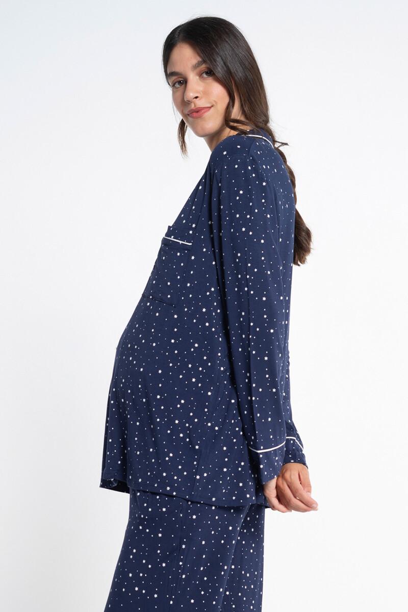 women'secret Pack pijama formal con print estrellas Liquidación