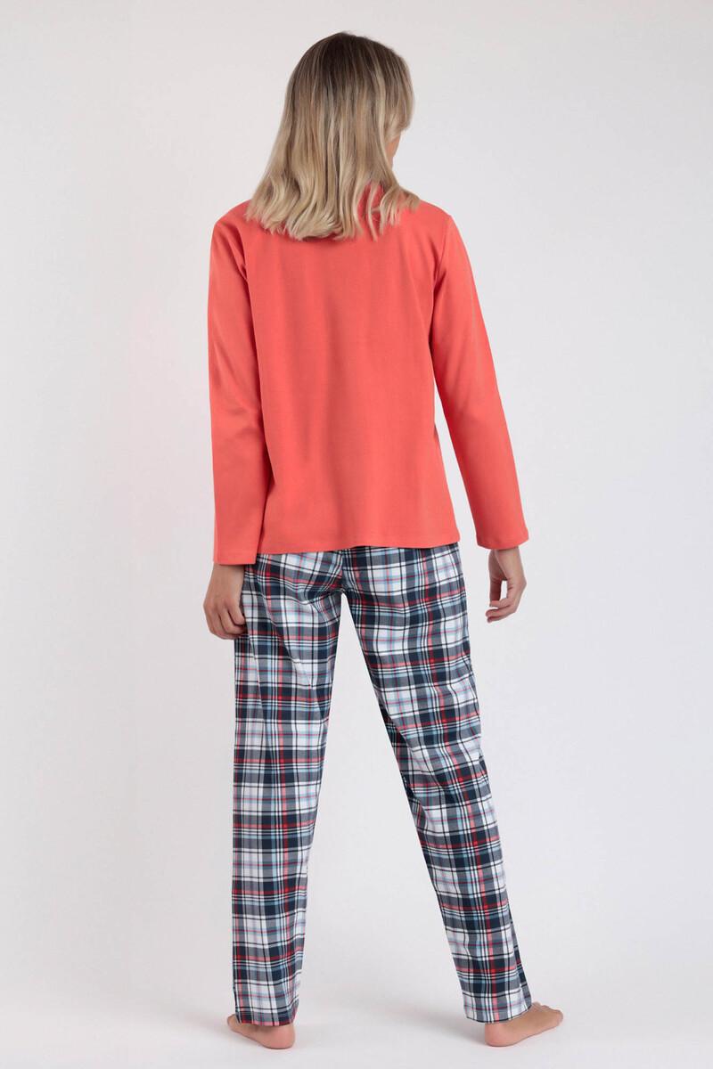 women'secret Pijama largo mujer Mickey cuadros Venta caliente