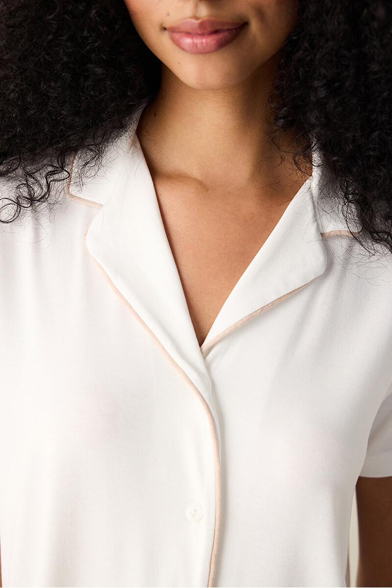 women'secret Conjunto de pijama camisero largo Rebajas de fábrica