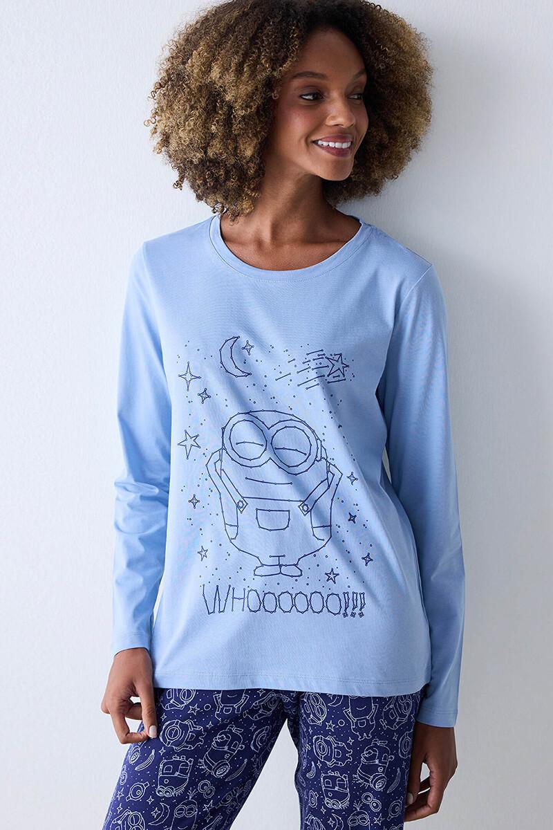 women'secret Conjunto de pijama largo Minions Descuento