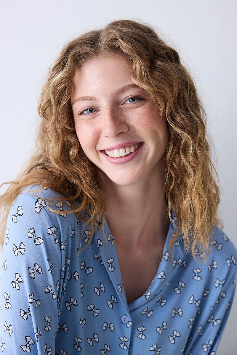 women'secret Conjunto de pijama camisero largo Promoción por tiempo limitado