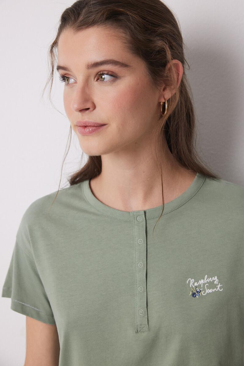 women'secret Pijama 100% algodón estampado pañuelo Oferta especial de fábrica