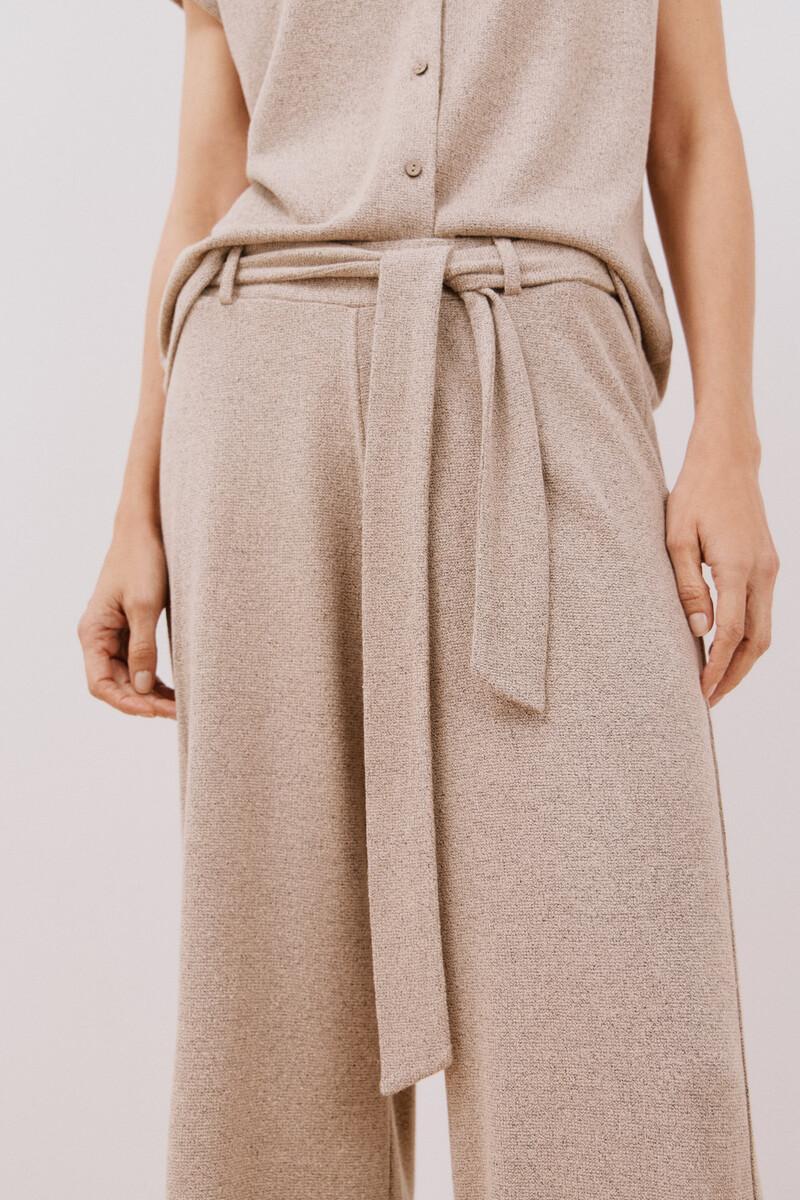 women'secret Pantalón punto cinturón Tienda de fábrica