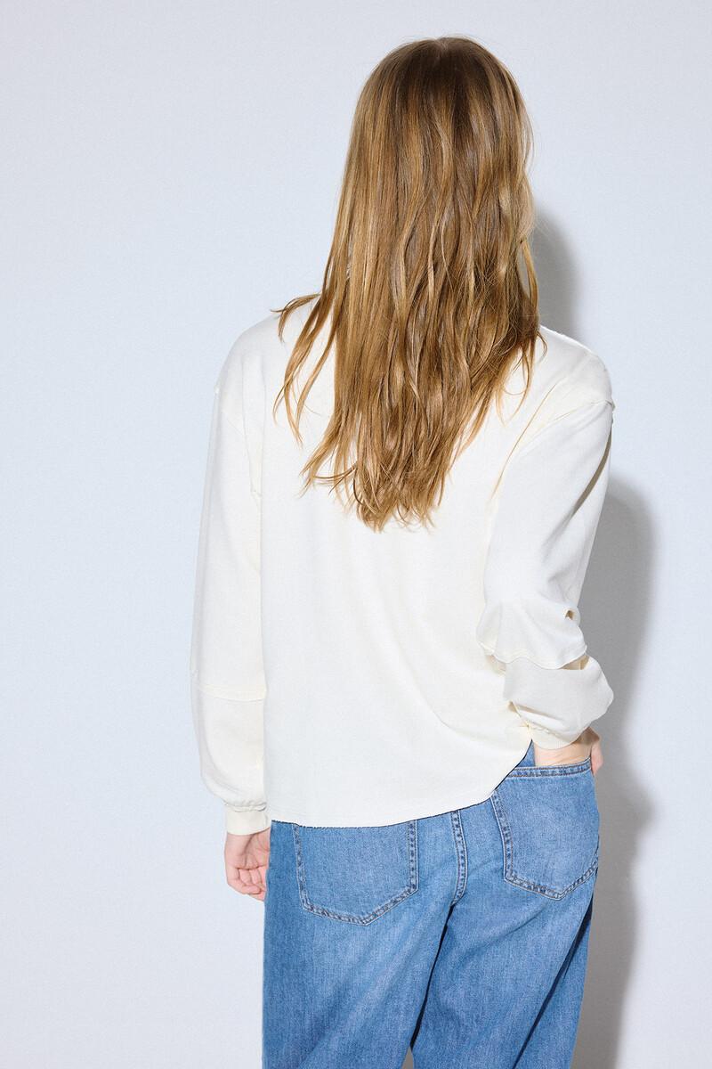 women'secret Sudadera oversize logo Ofertas de temporada
