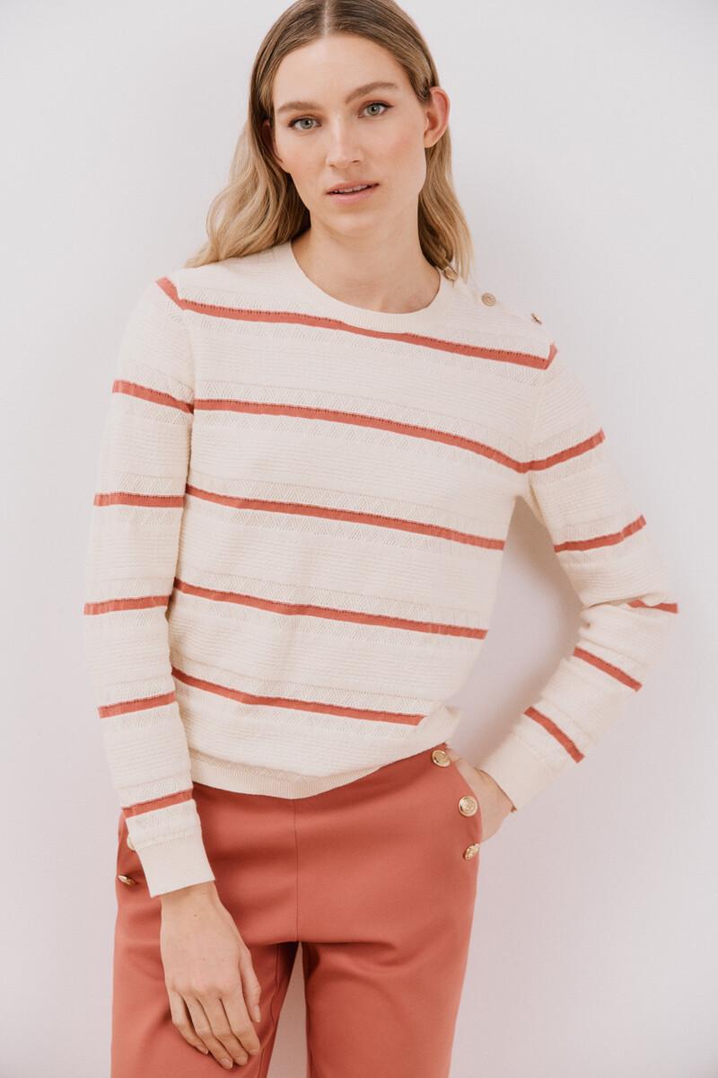 women'secret Jersey bicolor botones Grandes ahorros