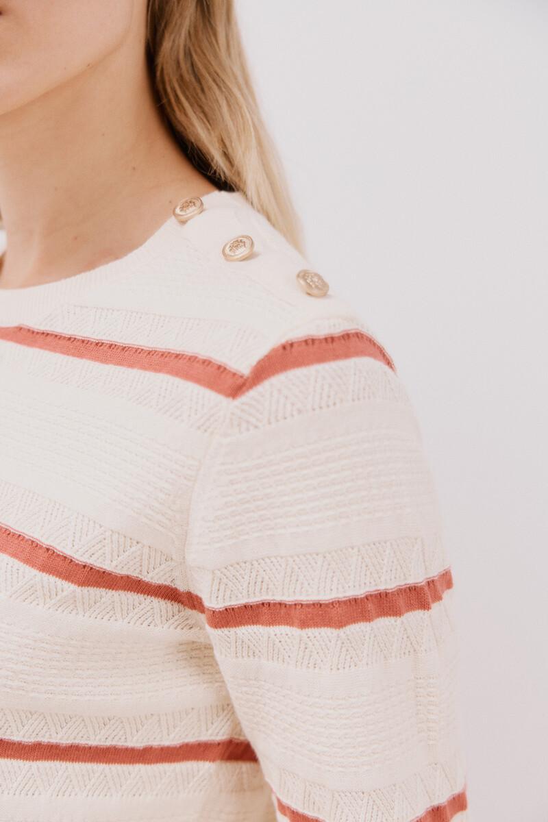 women'secret Jersey bicolor botones Grandes ahorros