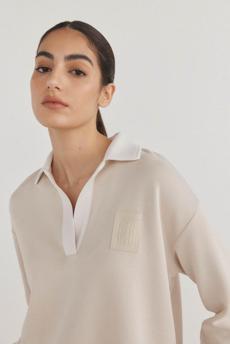 women'secret Sudadera soft touch cuello polo Precio ultrabajo