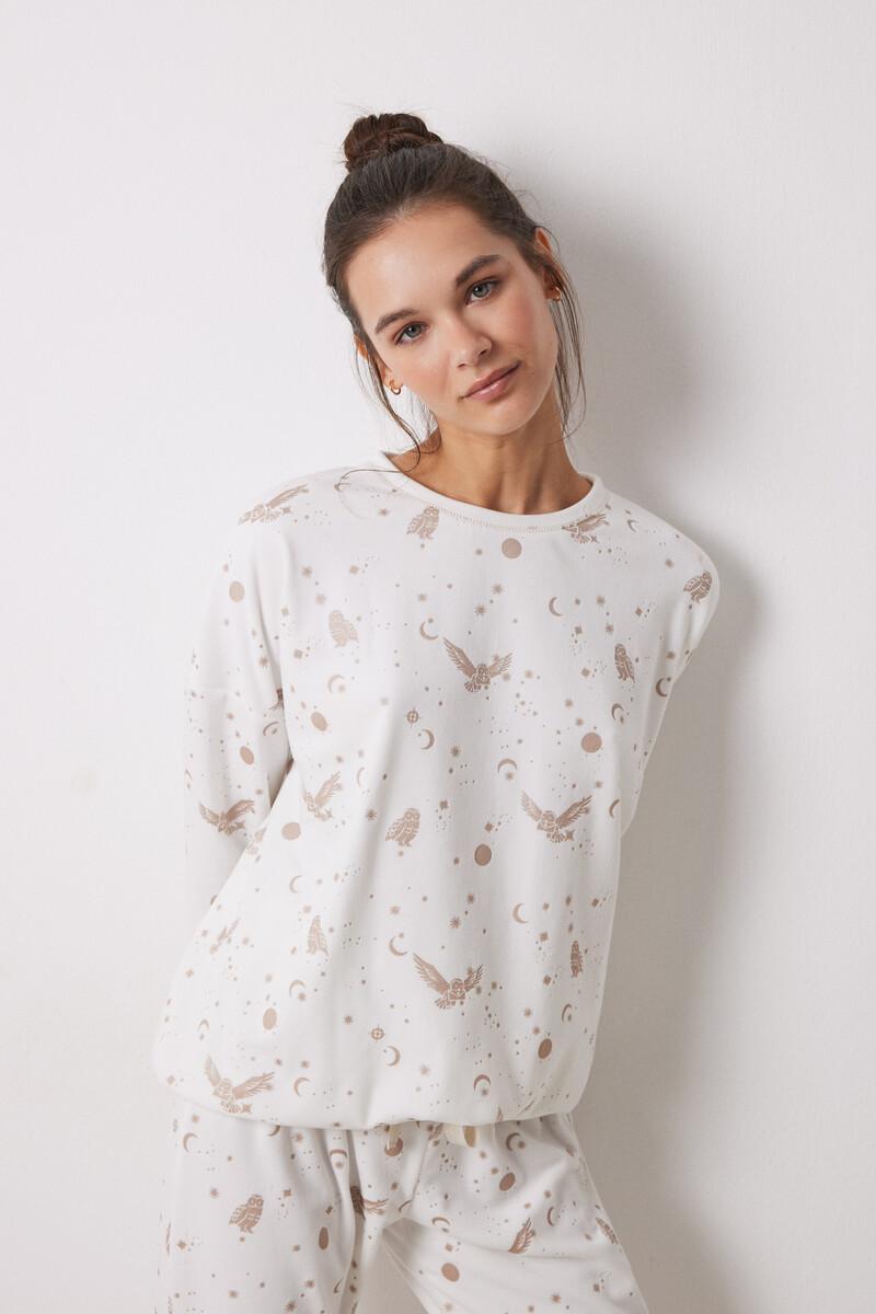 women'secret Pijama terciopelo elástico Harry Potter En línea