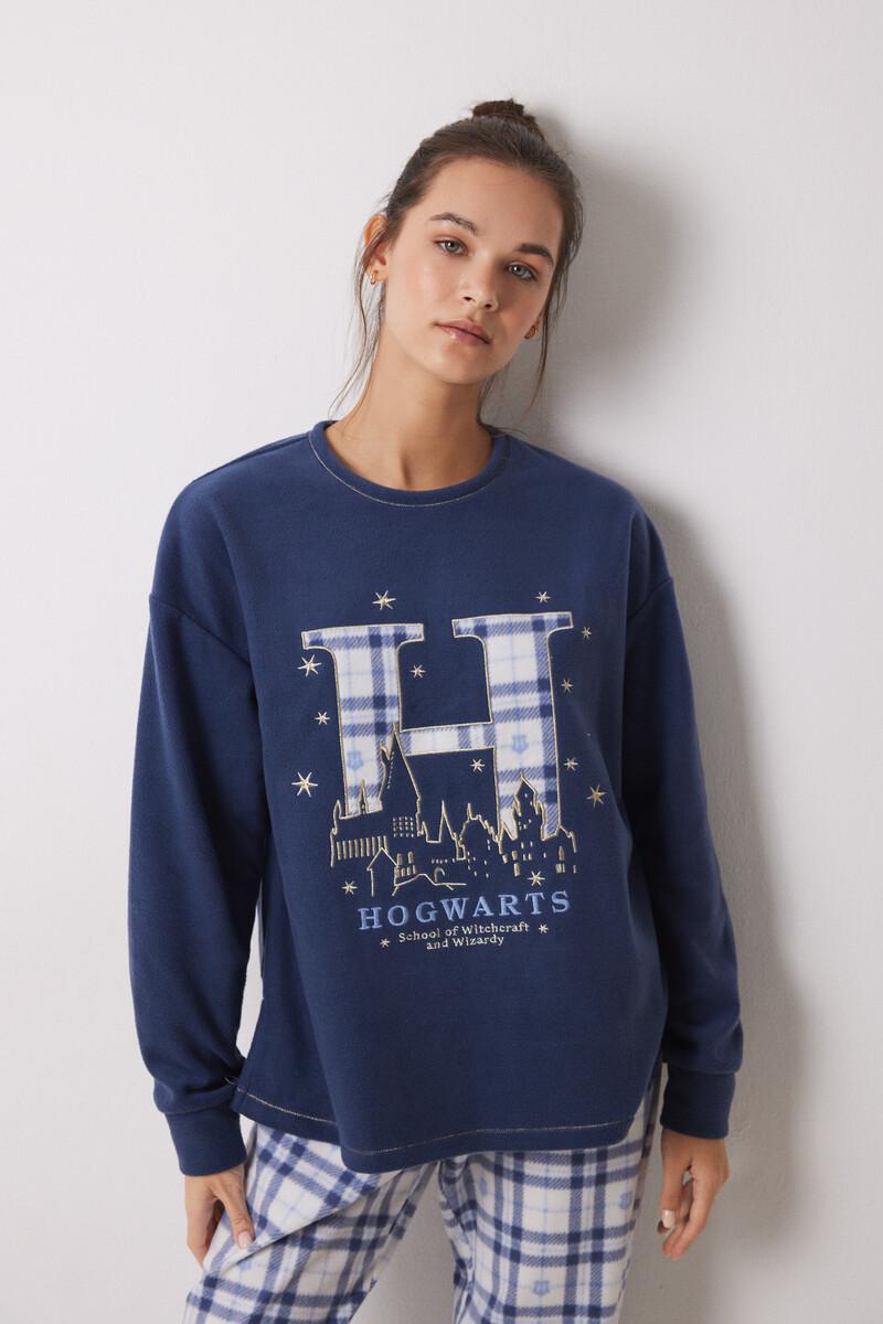 women'secret Pijama polar cuadros Harry Potter Outlet
