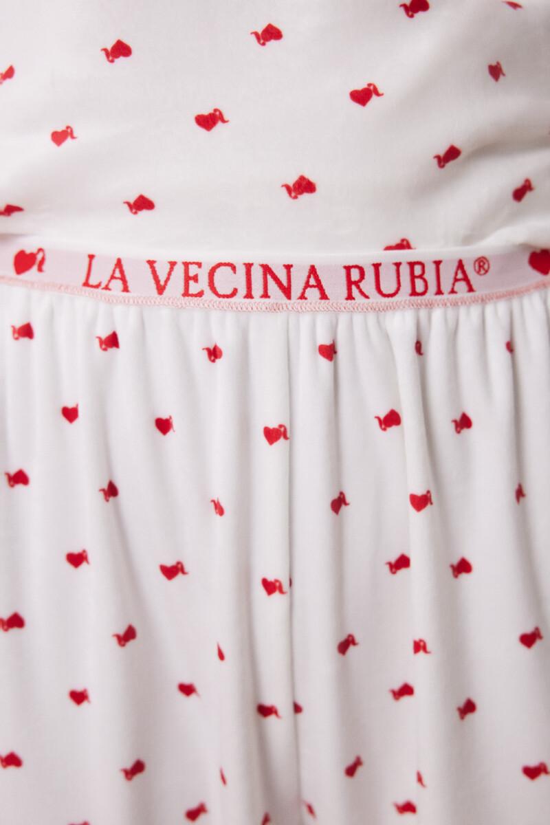 women'secret Pijama corazones La Vecina Rubia Rebajas
