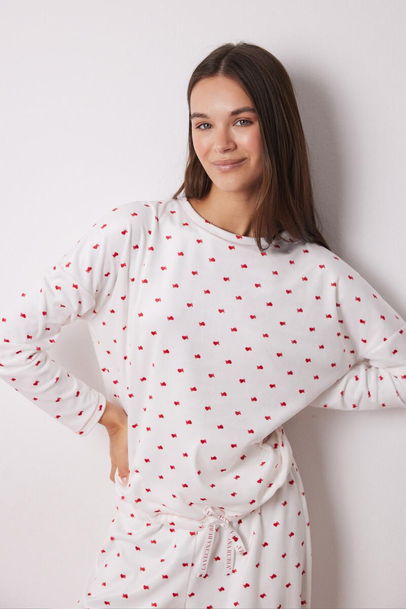 women'secret Pijama corazones La Vecina Rubia Rebajas