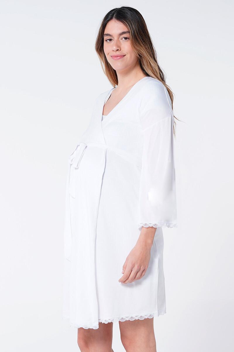 women'secret Bata premamá con encaje en el bajo Precio de fábrica