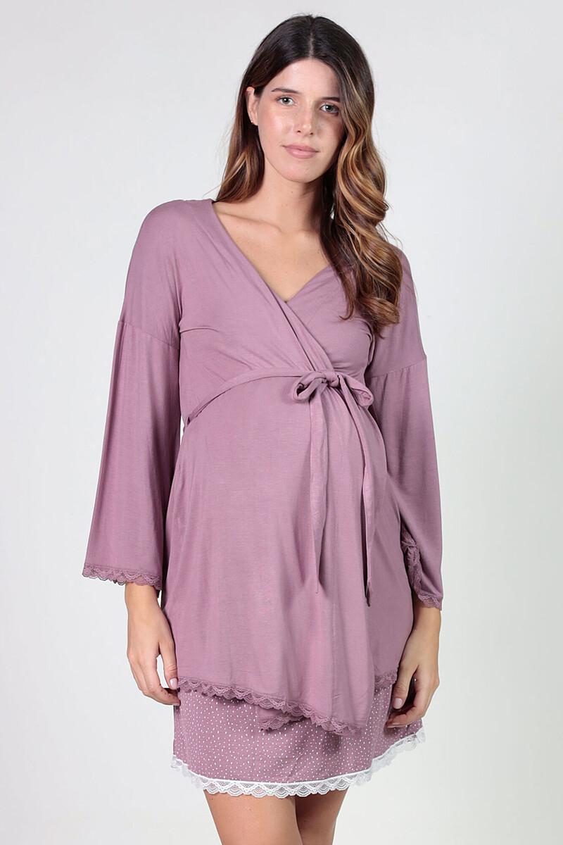 women'secret Bata premama con detalles de blonda Descuentos del mes