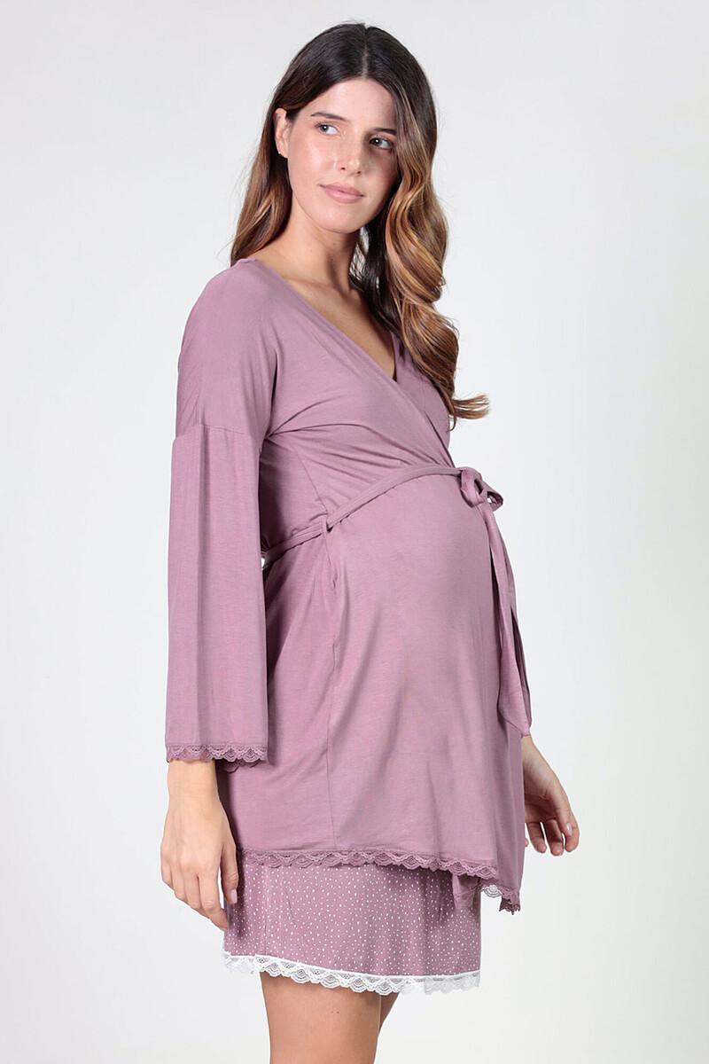 women'secret Bata premama con detalles de blonda Descuentos del mes