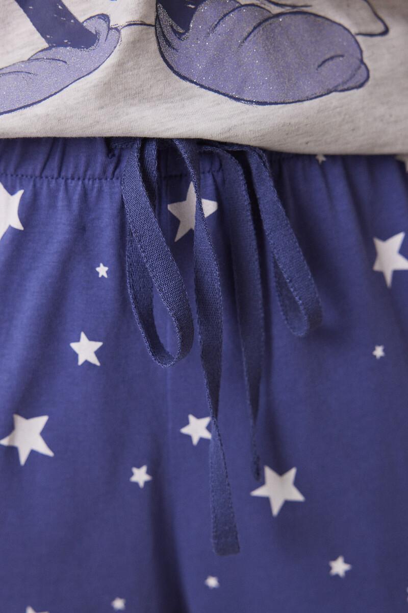 women'secret Pijama largo 100% algodón Mickey Precio ultrabajo