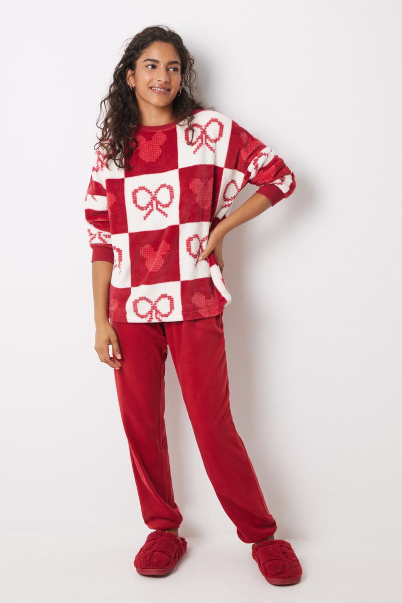 women'secret Pijama largo polar Mickey Mouse Devoluciones gratuitas