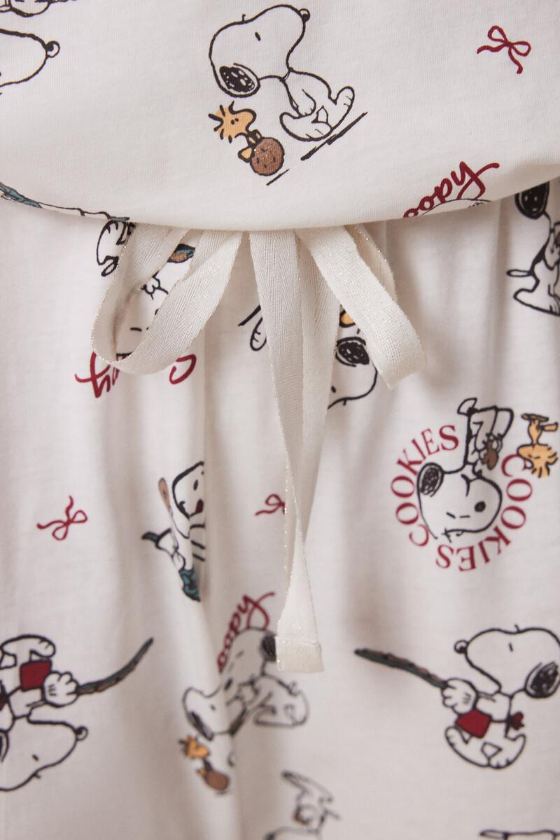 women'secret Pijama largo 100% algodón Snoopy Rebajas top