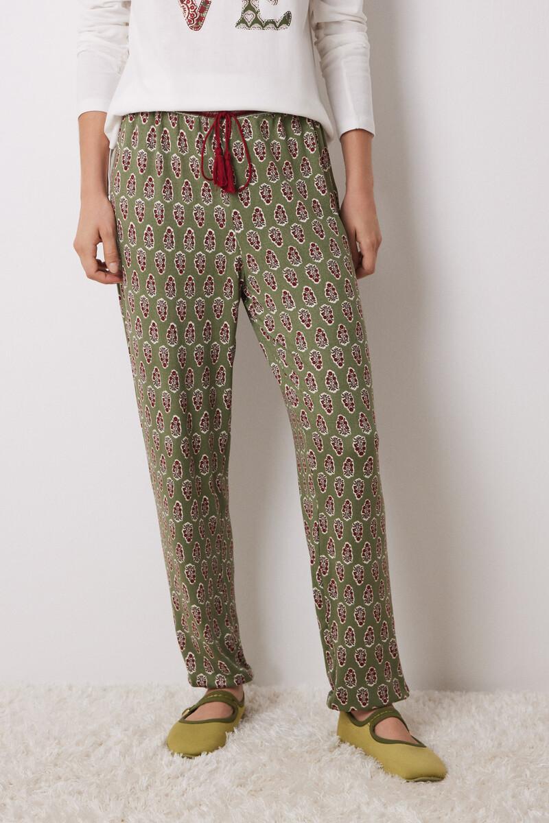 women'secret Pantalón pijama flores súper soft Oferta especial