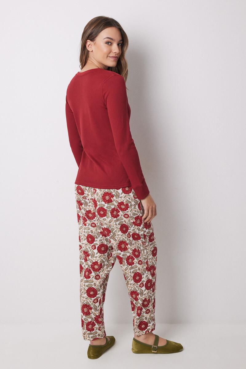 women'secret Pantalón pijama flores 100% algodón Promoción trimestral