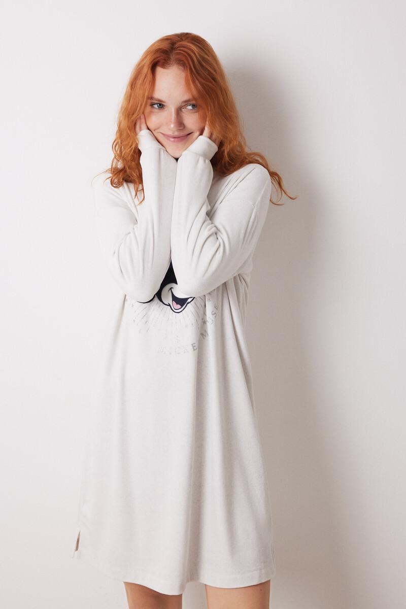women'secret Camisón corto terciopelo Mickey Solo queda un día