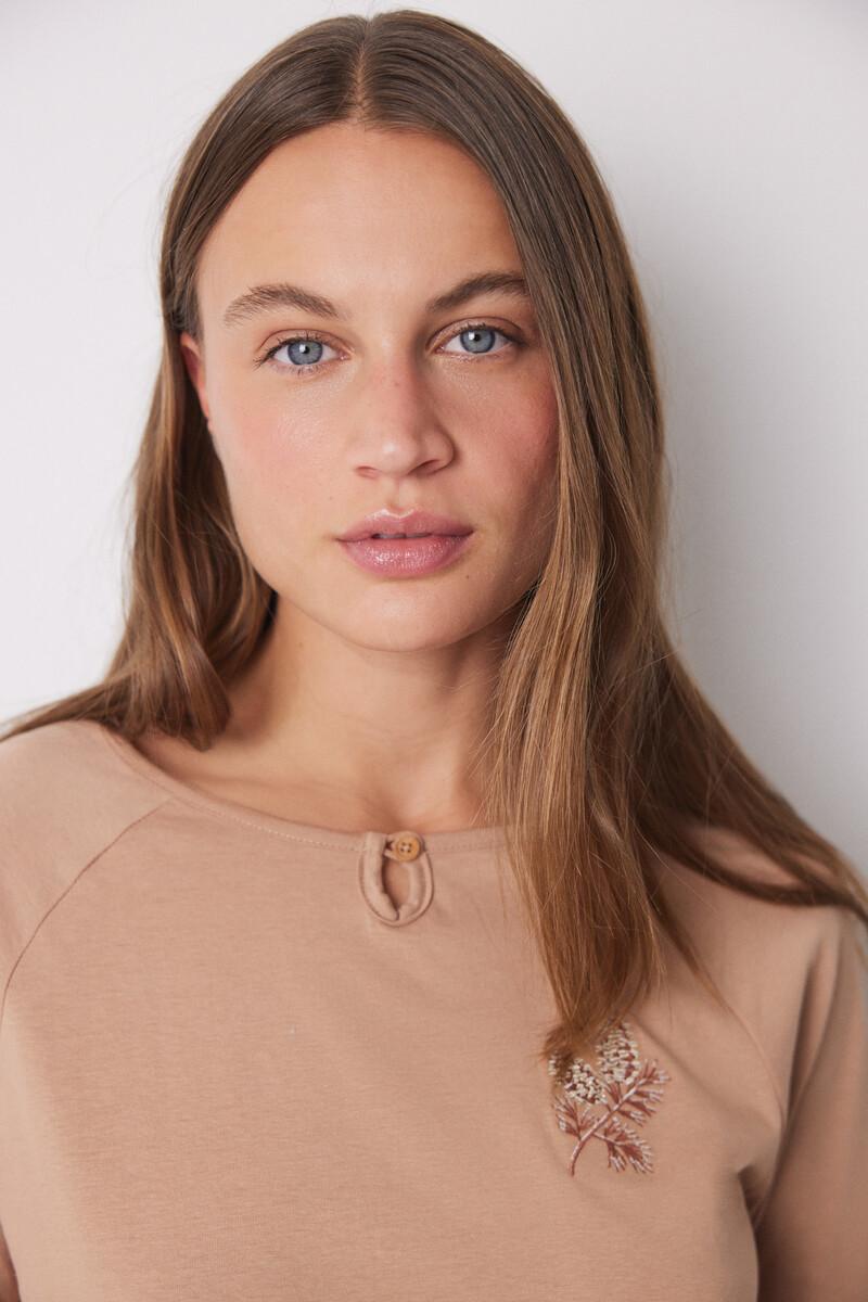 women'secret Pijama largo 100% algodón motivos navideños Tienda de fábrica
