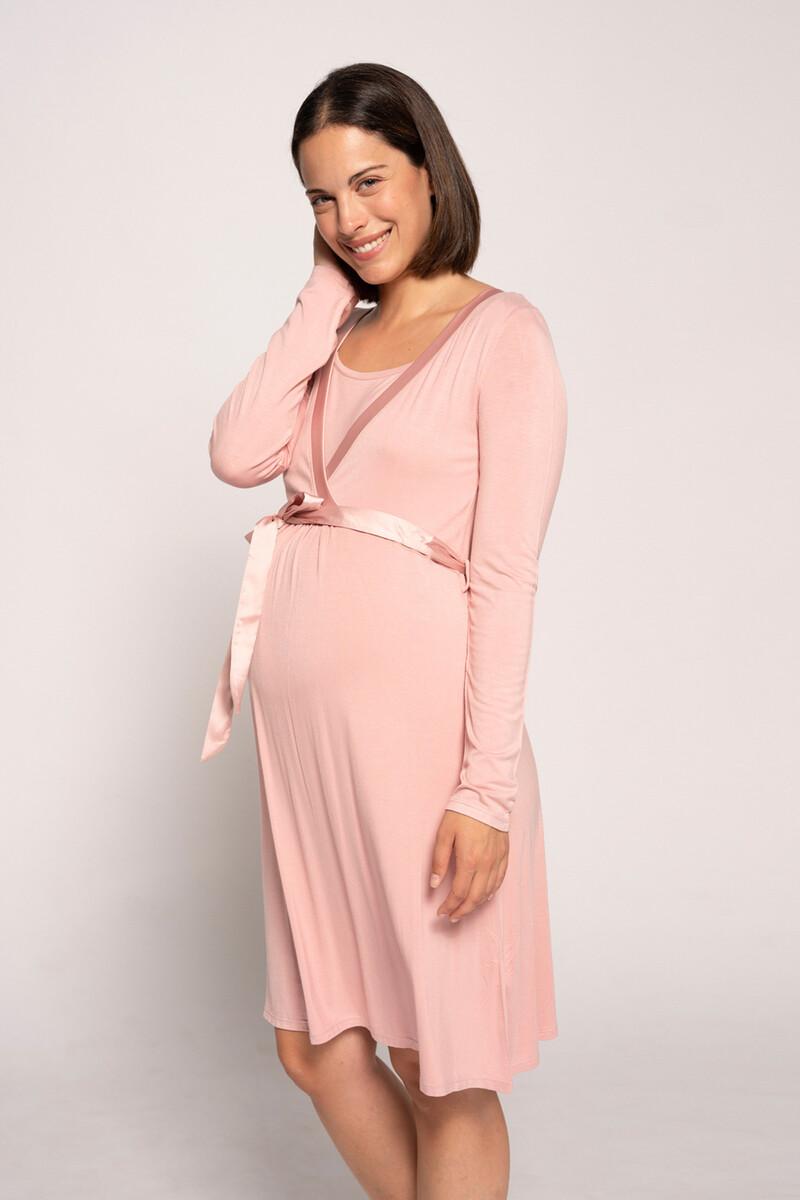 women'secret Camisón de lactancia con cinta satén Ahorra y exporta