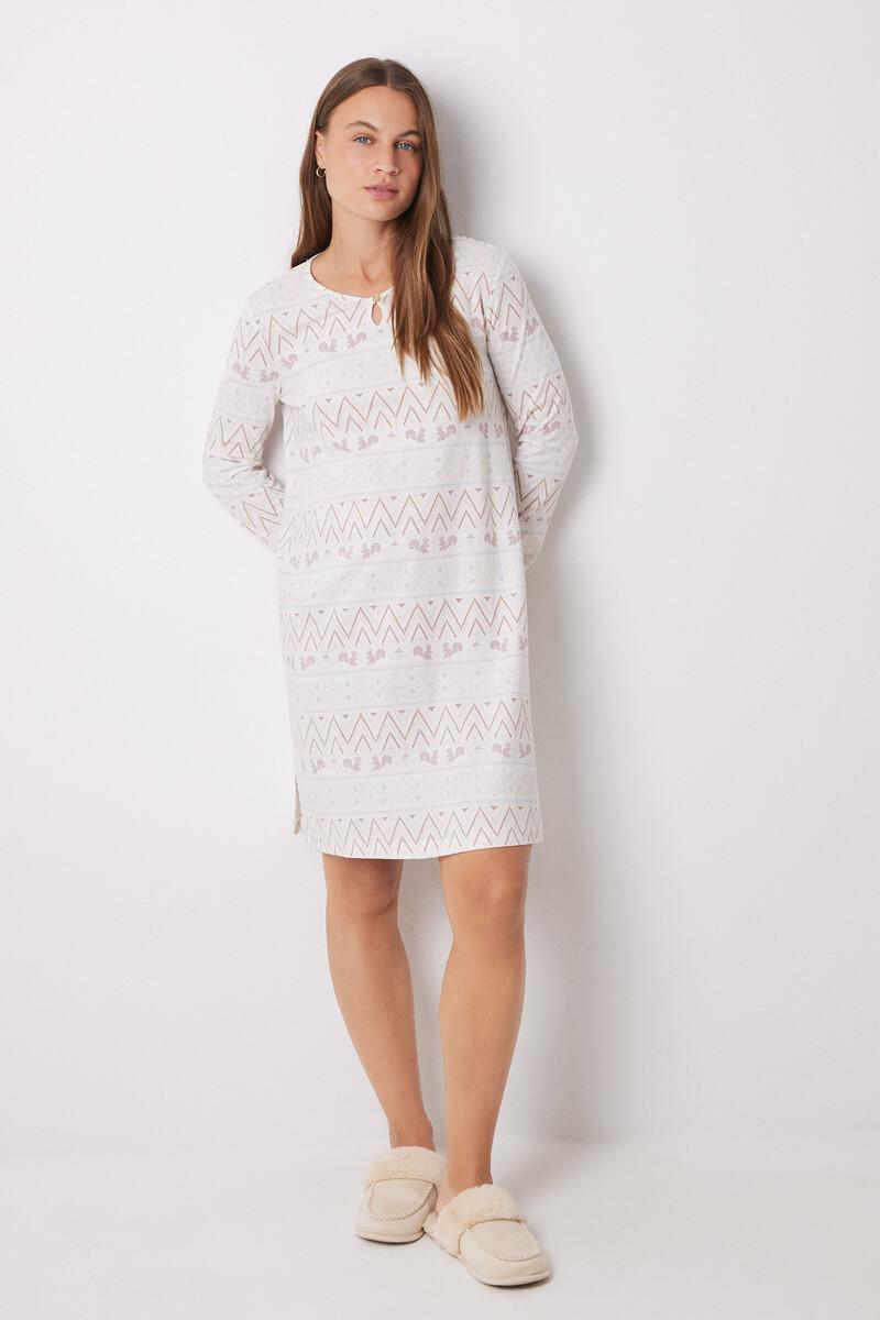 women'secret Camisón corto 100% algodón cenfas navideñas Devoluciones gratuitas