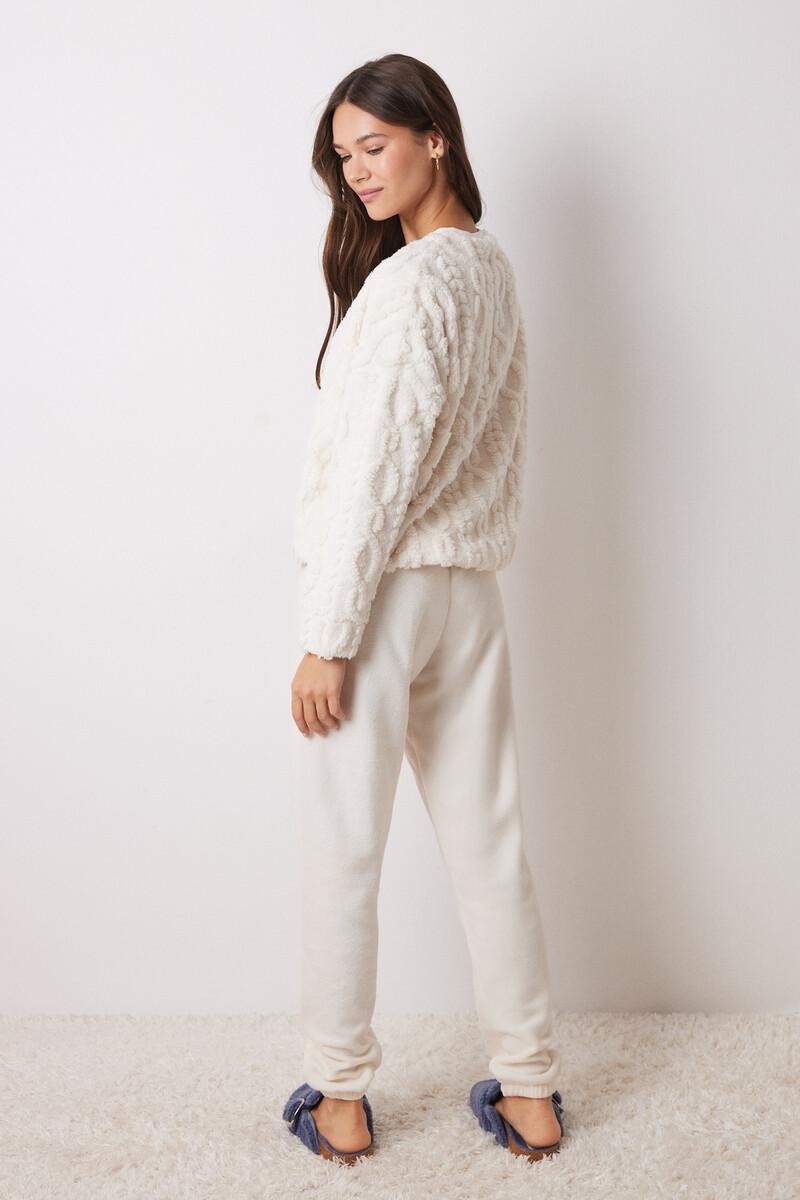 women'secret Pijama largo borreguito y polar suave Rebajas