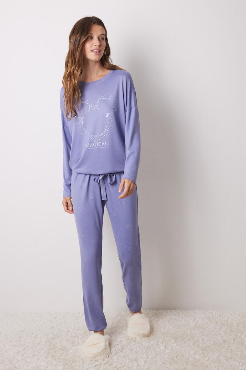women'secret Pijama largo súper soft Mickey Gran oferta