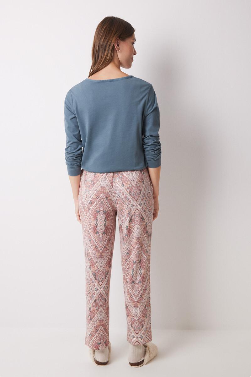 women'secret Pantalón carrot rosa súper soft Promoción por tiempo limitado