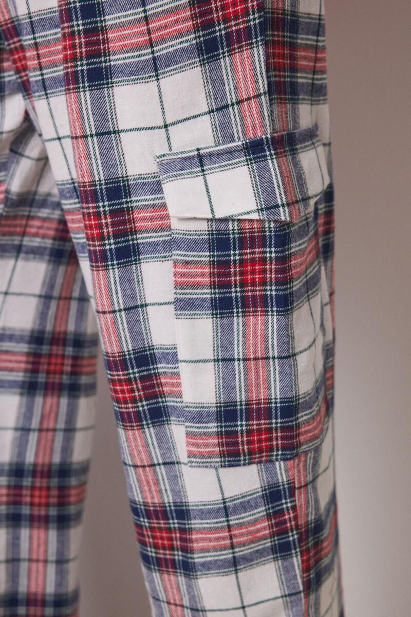women'secret Pantalón cargo 100% algodón cuadros Oferta especial de fábrica