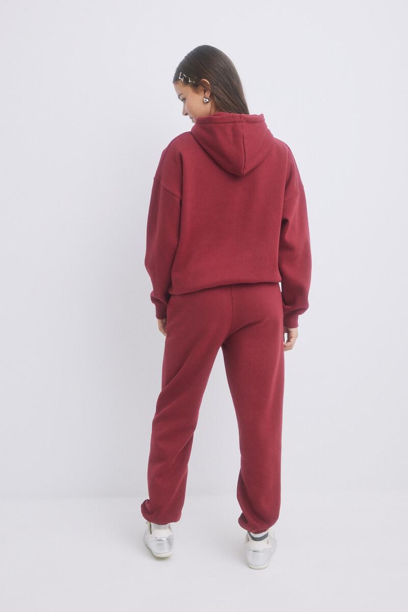 women'secret Pantalón jogger felpa rojo Precios de Black Friday
